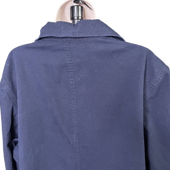 Womens Dark Blue Blazer Emma James  Woman Plus Size 16 W Pockets u - Picture 5 of 7